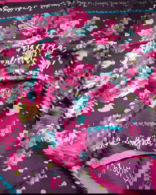 CODELLO,  esarfa noua   matase naturala superba