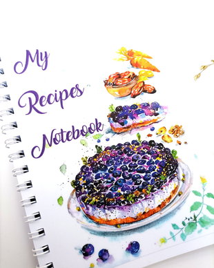 Notebook "My Recipes" - Caju Collection