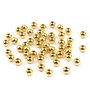 (10buc) Distantiere sfere inox auriu 5mm  IN.0117