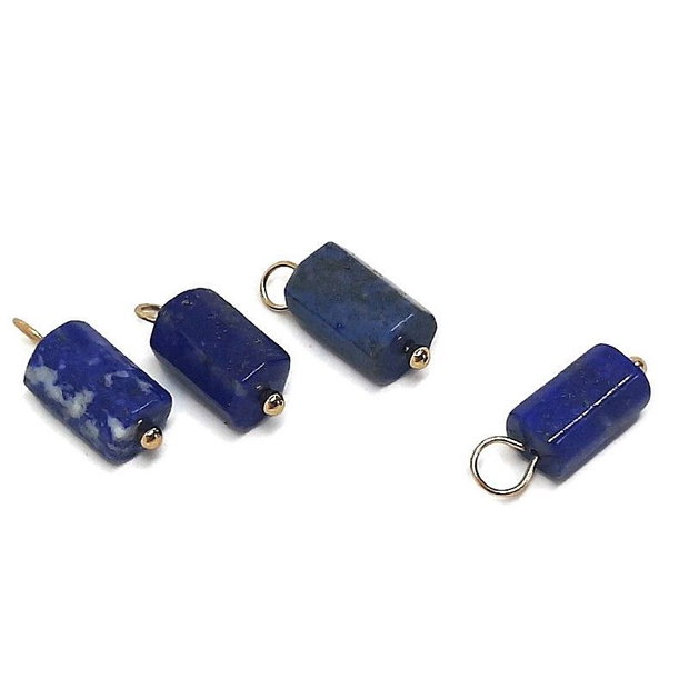 Pandantiv lapis, tub fatetat 17x6mm PD.0045.3