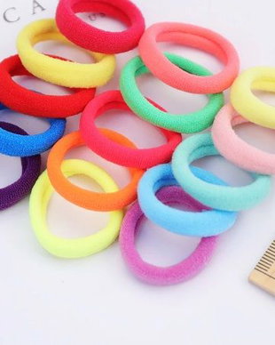 Elastice de par colorate