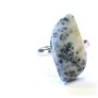 Inel Opal dendritic si Argint 925 - IN676 - Inel alb, inel pietre semipretioase, cristale vindecatoare, inel mireasa, inel cadou, bijuterii cadou