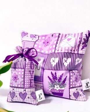 Perna magica cu sare si lavanda
