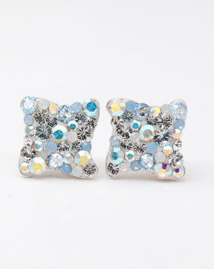 Cercei Swarovski / Twister/ Crystal & AB  Argint 925