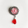 Cocosul - brosa martisor motiv romanesc