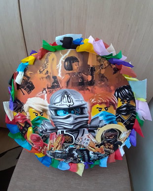 Piñata piniata party Lego Ninjago