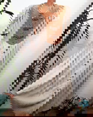 Rochie bavareza cu catarame