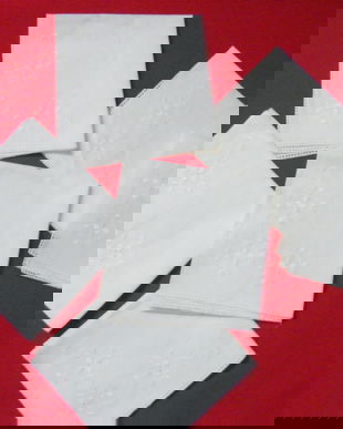 Nou-6 batiste fine cu broderie