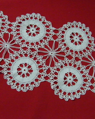 Mileu din rozete 54 cm