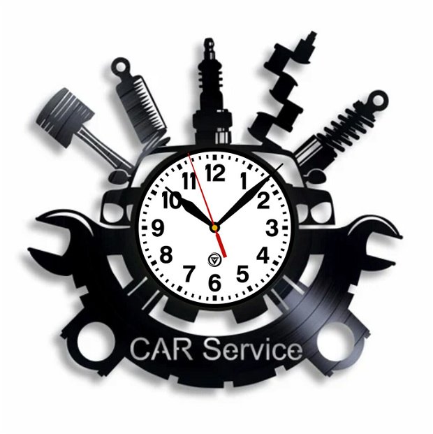 SERVICE AUTO(personalizabil)- ceas de perete