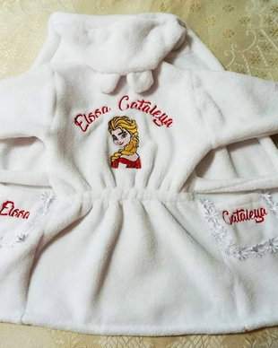 Halat Copil, personalizat, material polar, un cadou calduros pentru un copil frumos