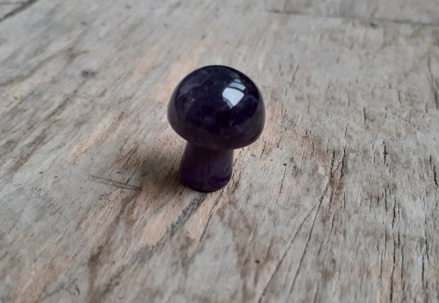 Ciupercuta din ametist, negaurita, 20x15 mm