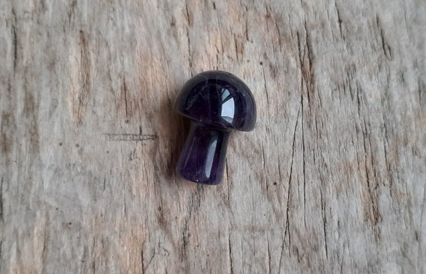Ciupercuta din ametist, negaurita, 20x15 mm