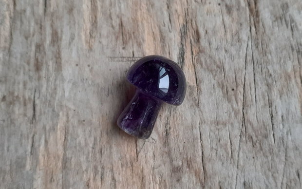 Ciupercuta din ametist, negaurita, 20x15 mm