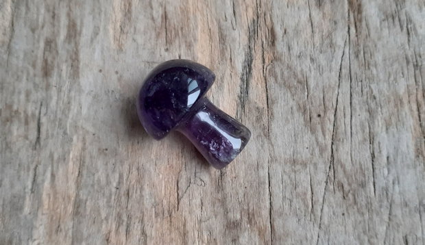 Ciupercuta din ametist, negaurita, 20x15 mm