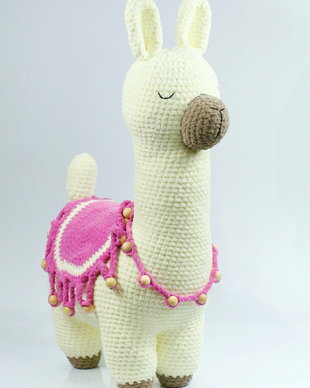 Alpaca crosetata