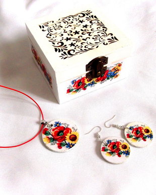 set cadou cu maci 42697