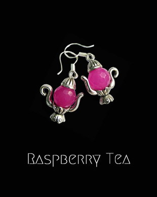 Cercei ceainic Raspberry