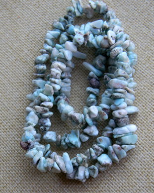 Larimar chips