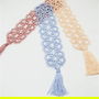 Semne de carte unicat, confectionate din dantela frivolite (tatting)