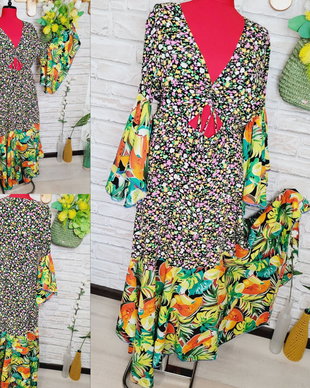 Rochie colorata