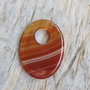 Pandantiv agata, 40x30 mm