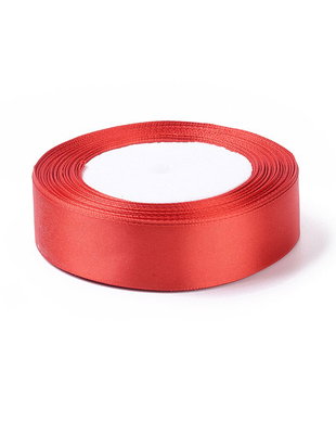 Panglica de satin rosu