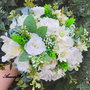 Buchet de mireasa cu cocarda mire