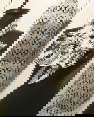 ESARFA VINTAGE FASHION MATASE NATURALA