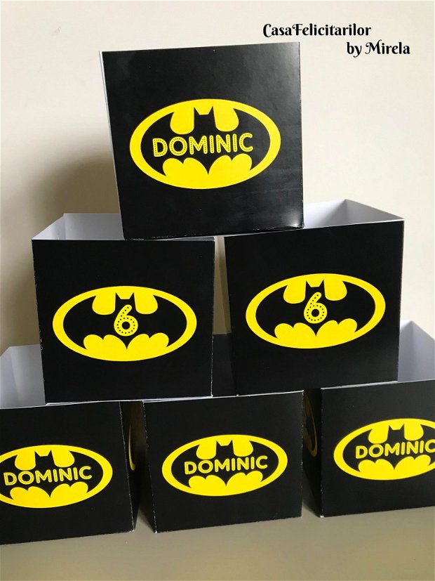 Cutii dulciuri Batman