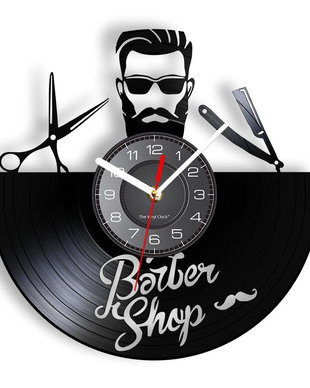 BARBERSHOP-ceas de perete(personalizabil|)