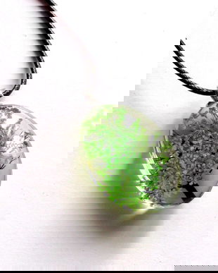 colier de sticla cu flori uscate 42674