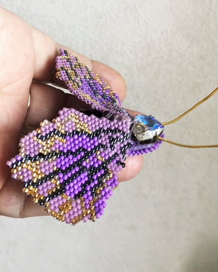 Brose "Fluture mov"
