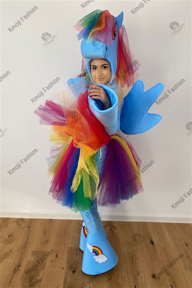 Mascotă Rainbow Dash - My Little Pony Adult