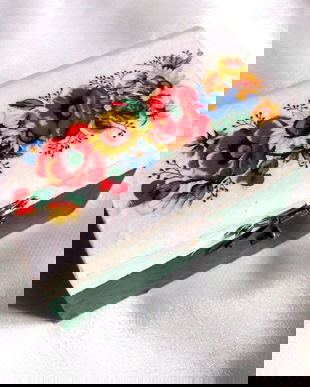 Cutie din lemn decorata 42679