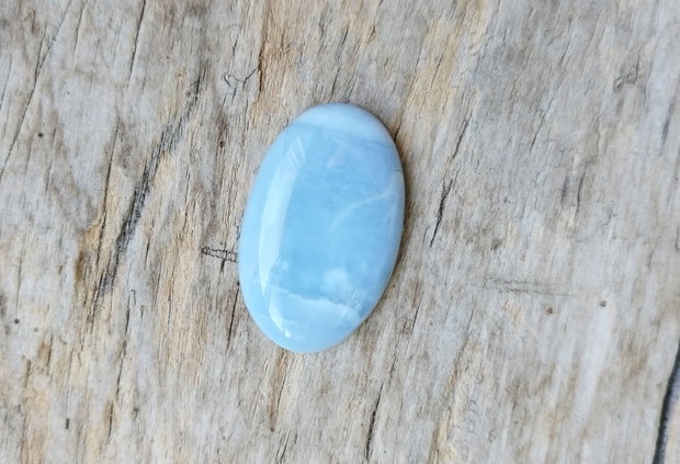 Cabochon opal albastru, 34x20 mm