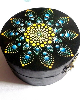 cutie lemn decorata 42854