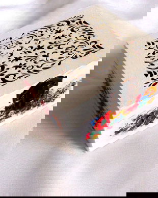 cutie lemn decorata 42691