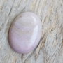 Cabochon rodonit roz prafuit, 40x30 mm