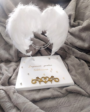 Suport pentru verighete "Angel"