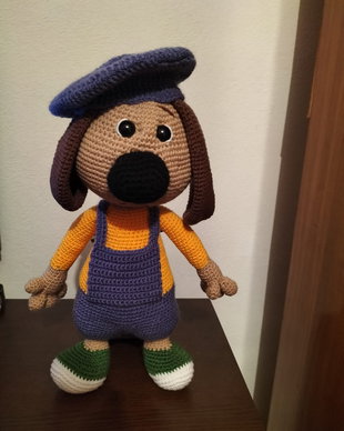 Jucărie croșetată