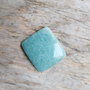 Cabochon amazonit, 27x23 mm