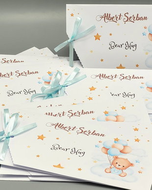 Plic pentru bani, place card