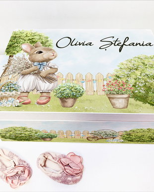 Cutie trusou botez - Charming Bunny