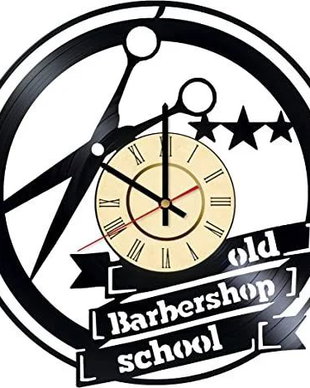 OLD BARBERSHOP- ceas de perete