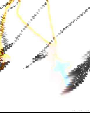 cruciulita cu agate druzi 41478