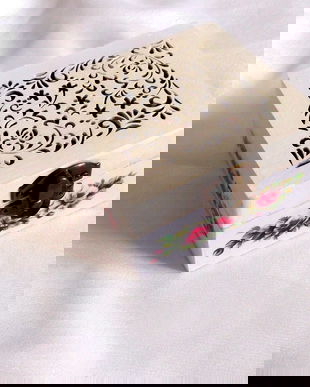 cutie lemn decorata 42693