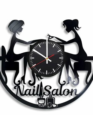 SALON MANICHIURA-ceas de perete