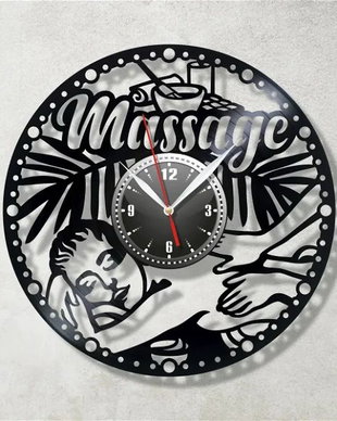 SALON MASAJ- ceas de perete