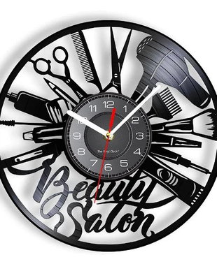 BEAUTY SALON- ceas de perete